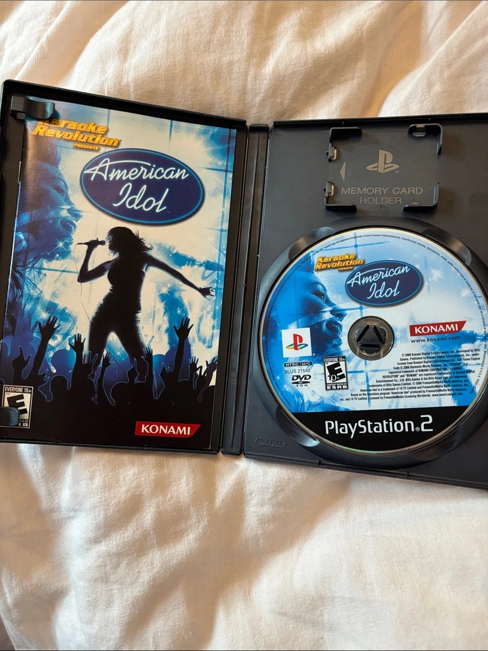 American Idol Karaoke Revolution for PlayStation 2 - Blue